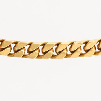 HALSKEDJA 18k guld vikt 114 gram.