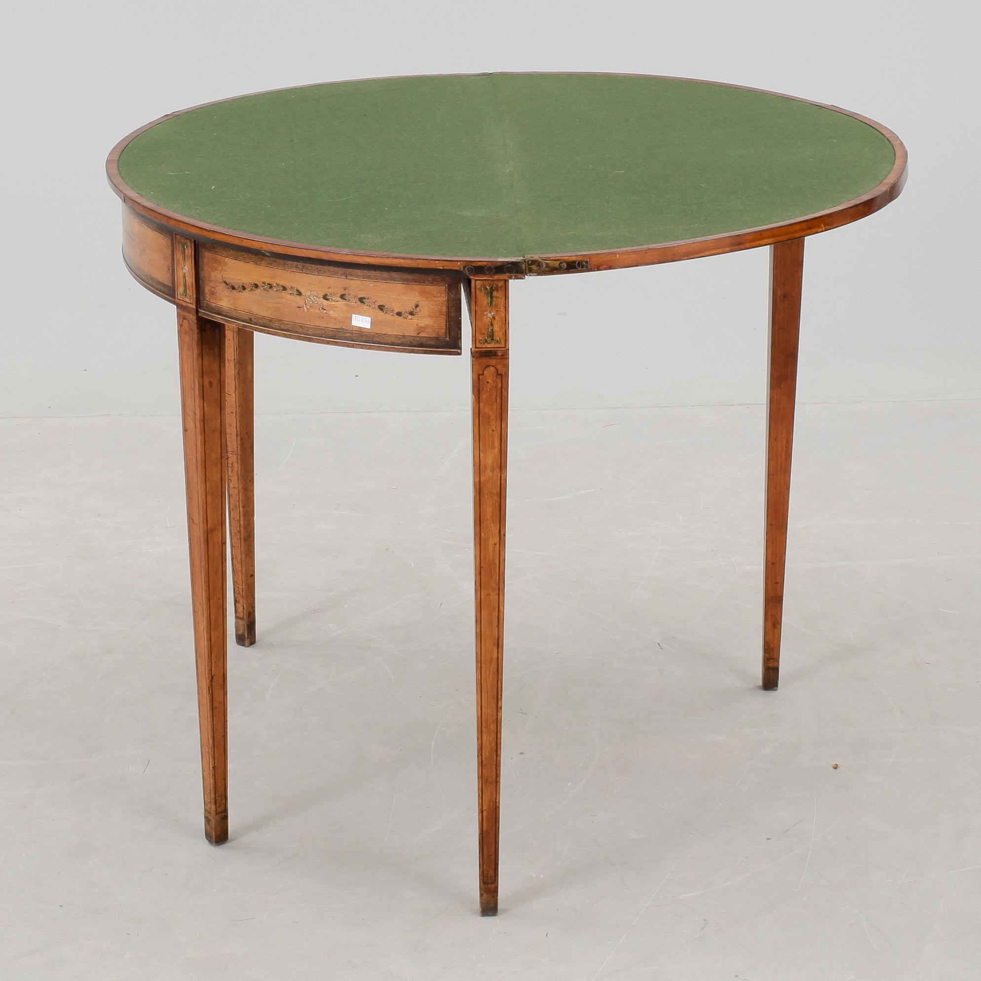 SPELBORD, Sheraton stil England 17/1800-tal.