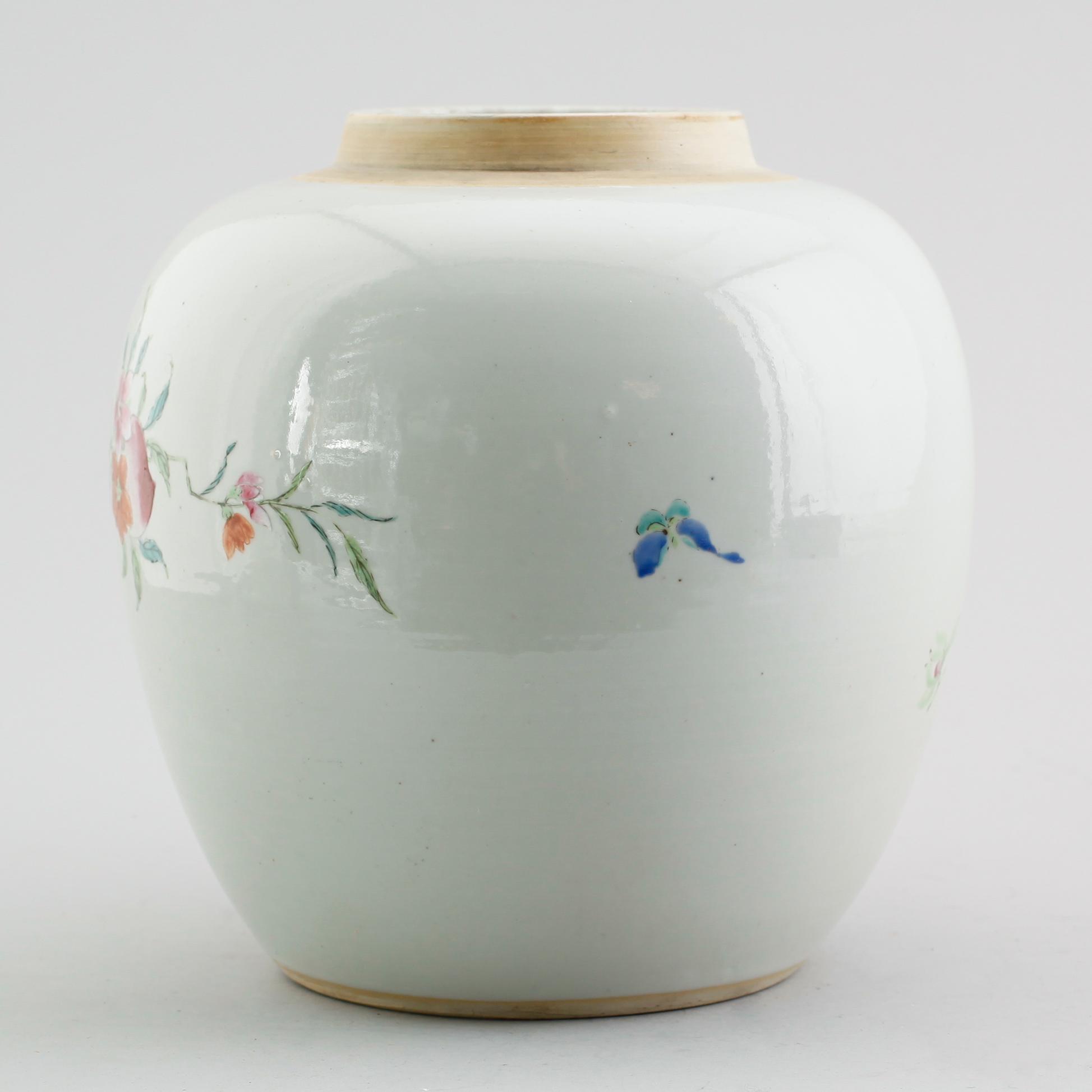 URNA, porslin, Kina, Qianlong (1736-1795).