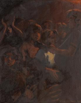 Kjell Jörstedt, oil on canvas, signed and dated 1981.