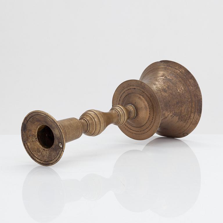 A Central European candlestick probably 16th and 19th centuries.