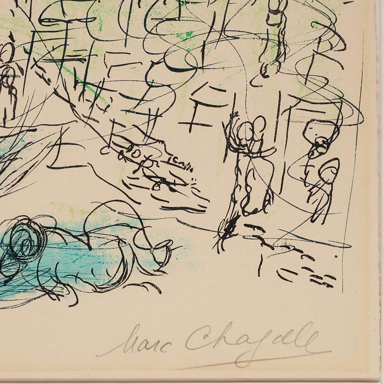 Marc Chagall, "Le concert" from: "Derrière le Miroir".