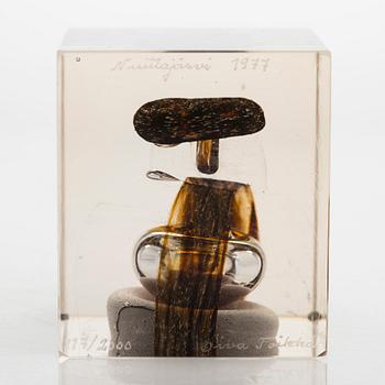 工芸品  oiva toikka Annual Cube 1991 Annual Cube 1991 Oiva Toikka Vuosikuutio Nuutajärvi Finland