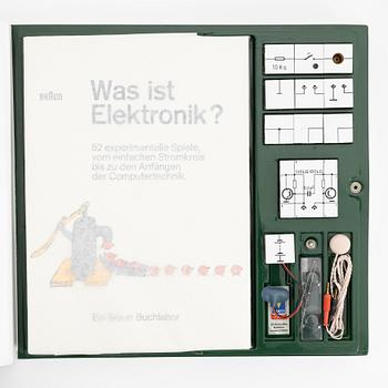 Dieter Rams & Jurgen Greubel, Elexperimentkit, 4 delar, "Braun Lectron/Braun Buchlabor", Braun.