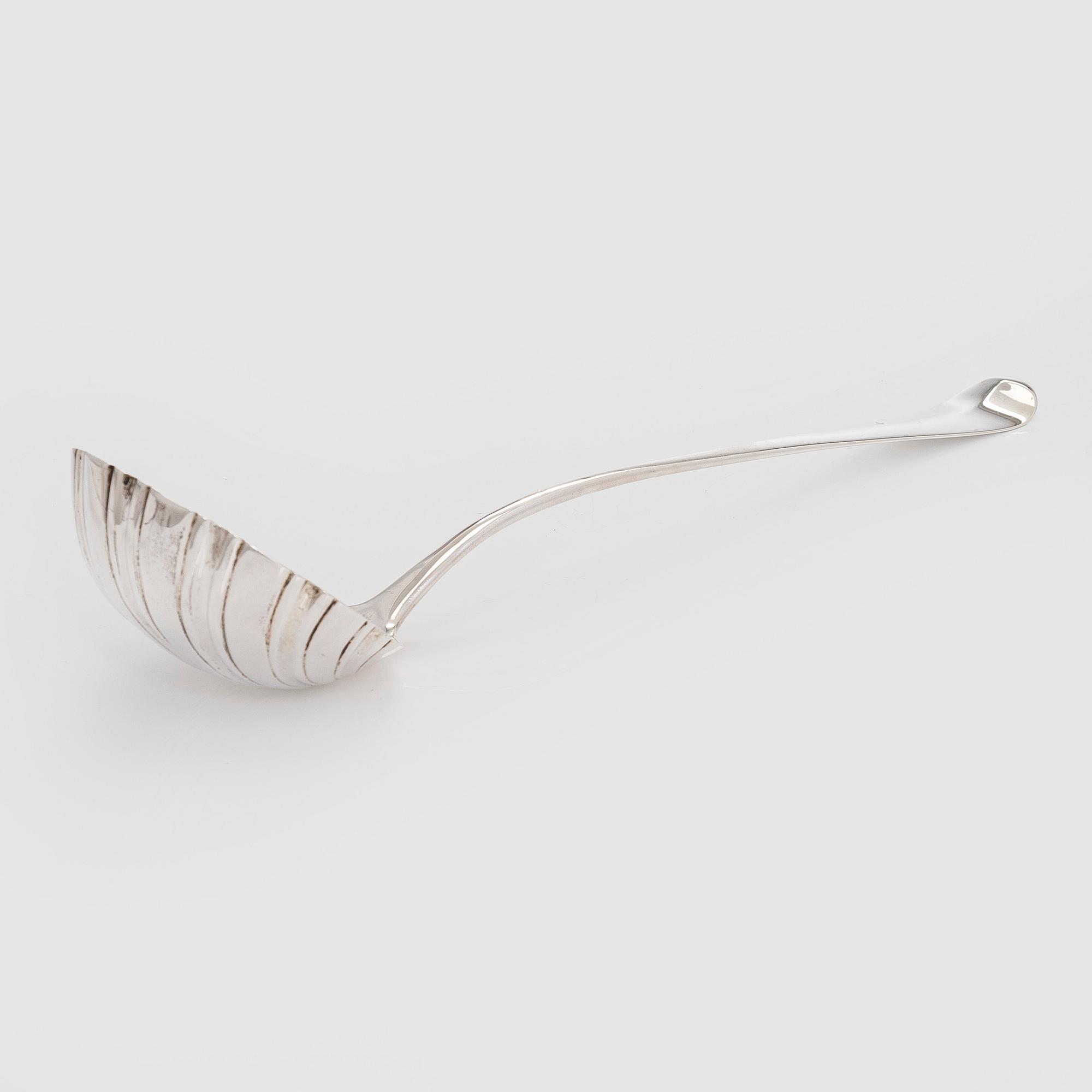 Kauha, sterling hopeaa, Lontoo Englanti 1761.