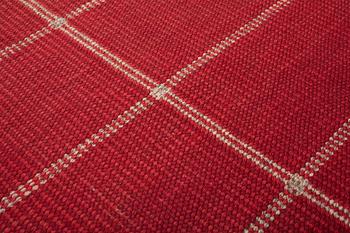 A CARPET, flat weave, ca 234,5 x 170,5 cm, signed NKT (Nordiska Kompaniets Textilkammare).