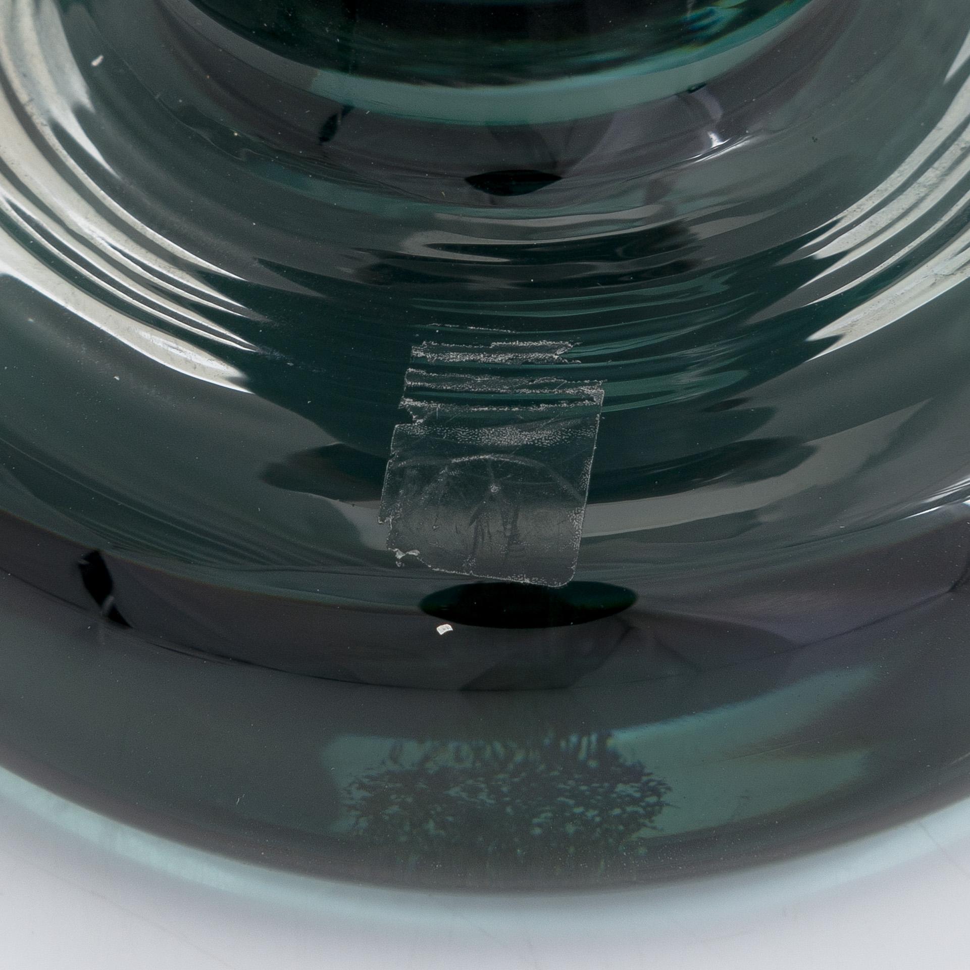 Oiva Toikka, glasskulptur, "Lollipop", signerad Oiva Toikka, Nuutajärvi 2008, 89/100.