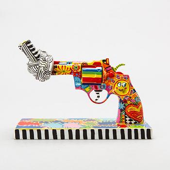 CARL FREDRIK REUTERSWÄRD, Non-Violence foundation, sculpture, numbered 37/499.