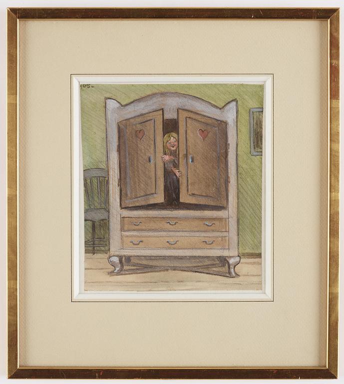 The Girl in the Cabinet.
