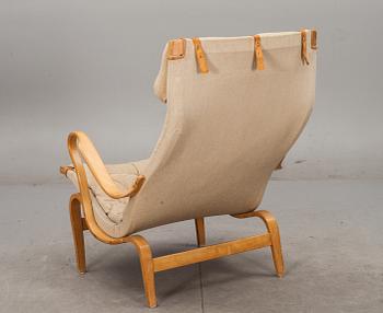 FÅTÖLJ, "Pernilla", Bruno Mathsson by Dux. Brännmärkt.