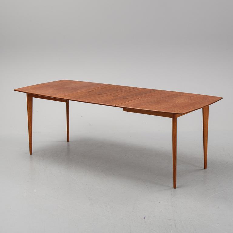 A 1950's/60's teak dining table from Jo Carlson, Vetlanda.