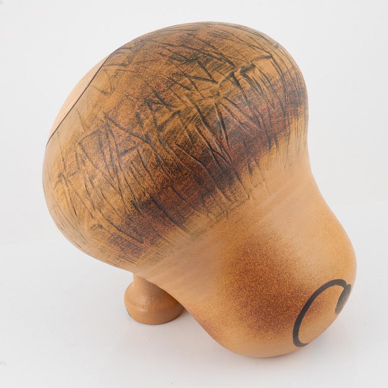 Lisa Larson, a 'Lion Maxi' stoneware sculpture, Gustavsberg, Sweden.