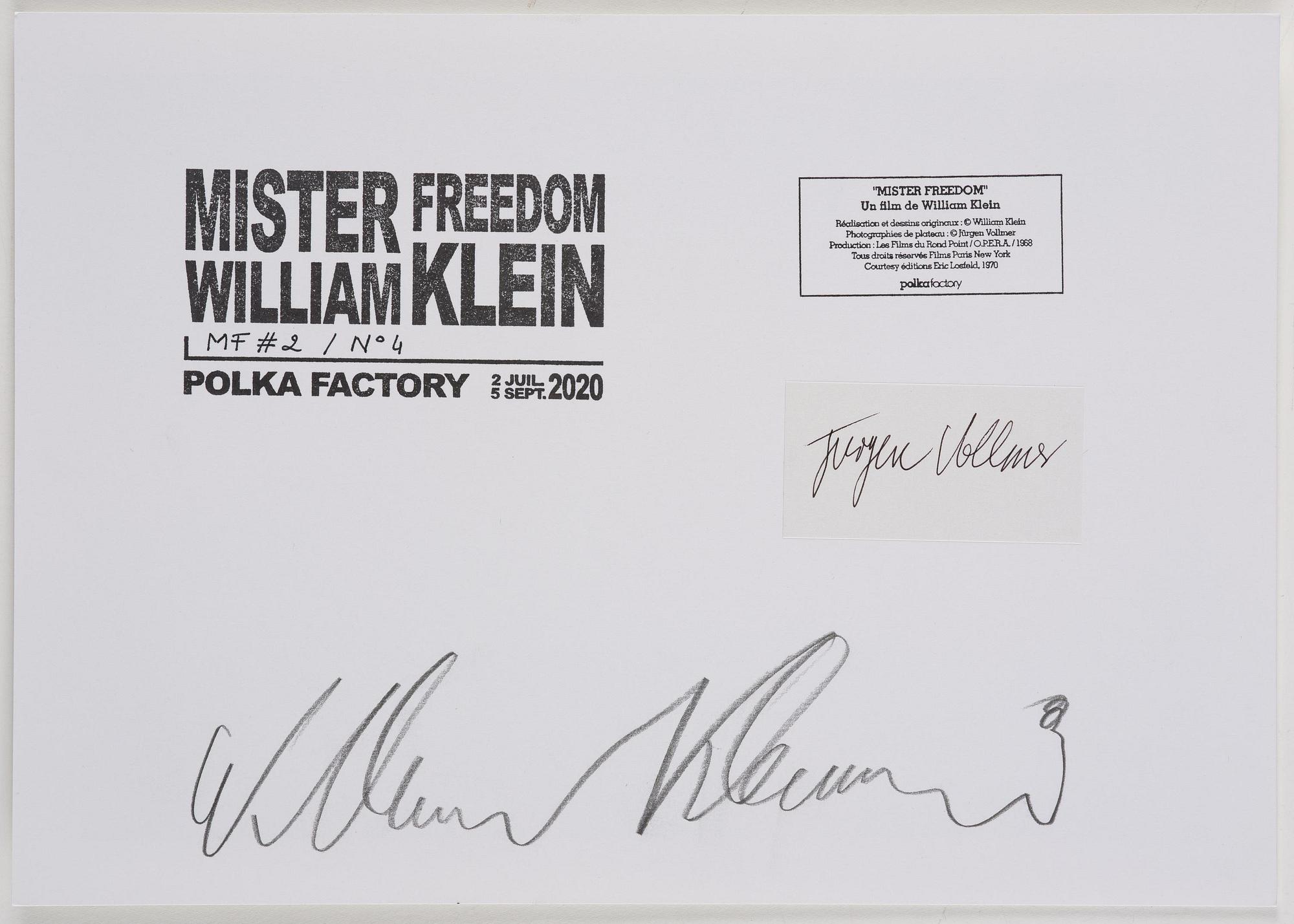 William Klein, ”Mister Freedom koffert - full set edition”, 2020.