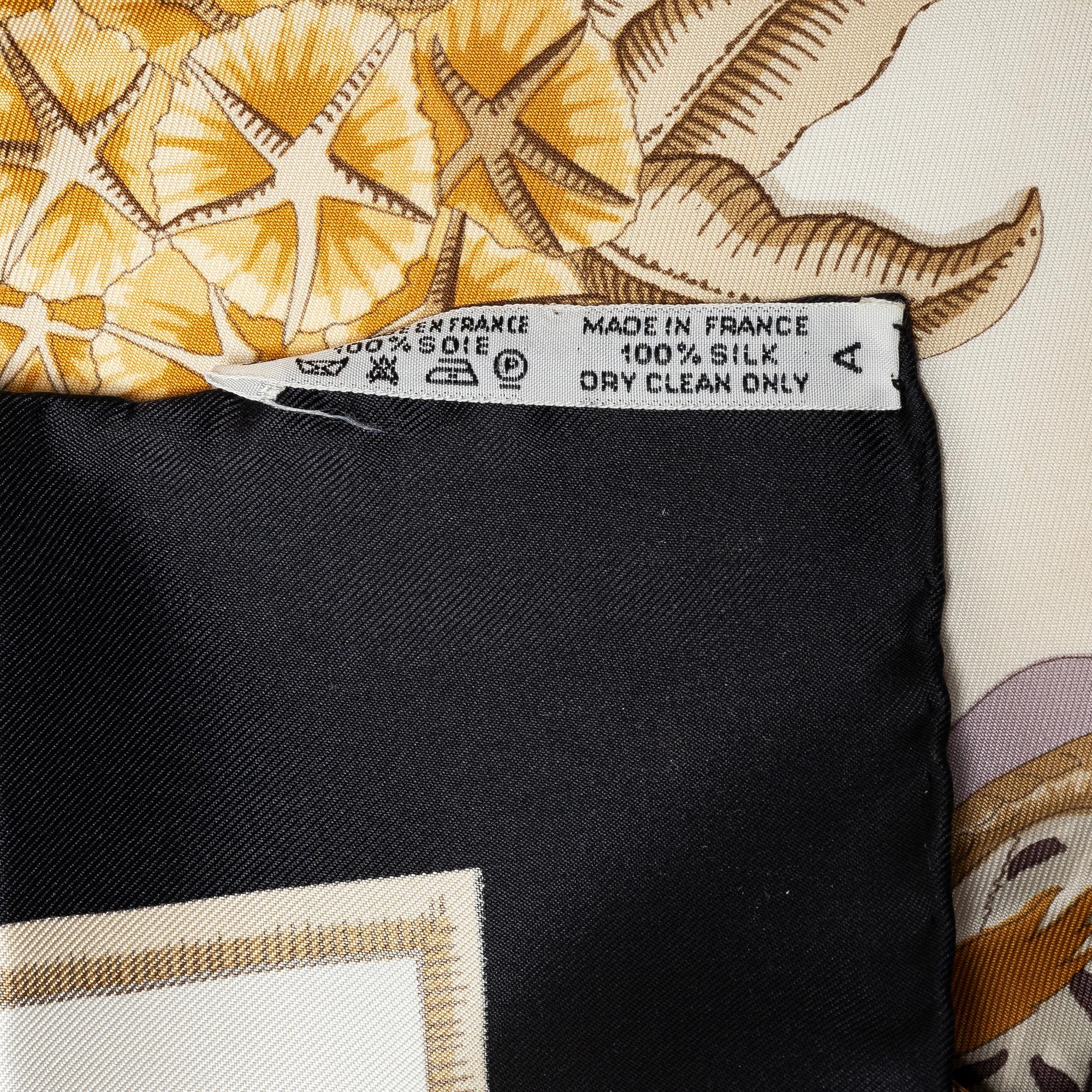 Hermès, scarf, “Caraïbes”.