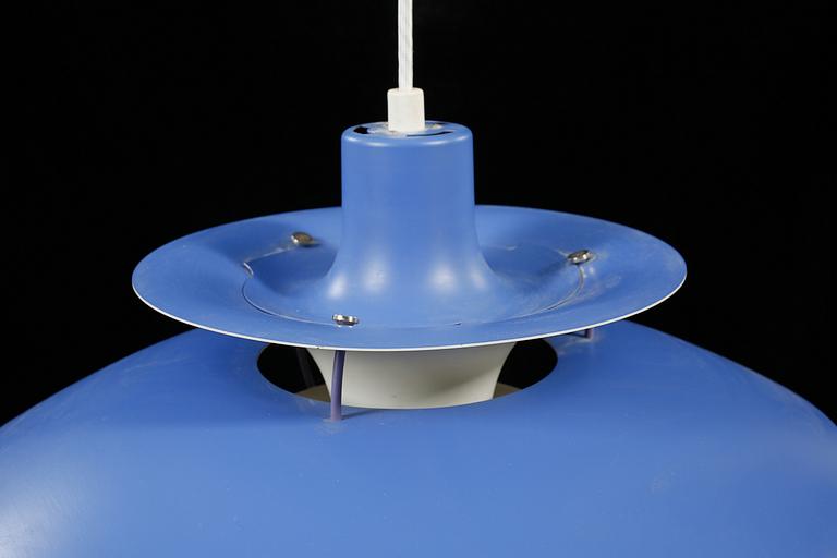 TAKLAMPA, "PH 5" design Poul Henningsen för Louis Poulsen, 1900-talets fjärde kvartal, höjd ca 25 cm.