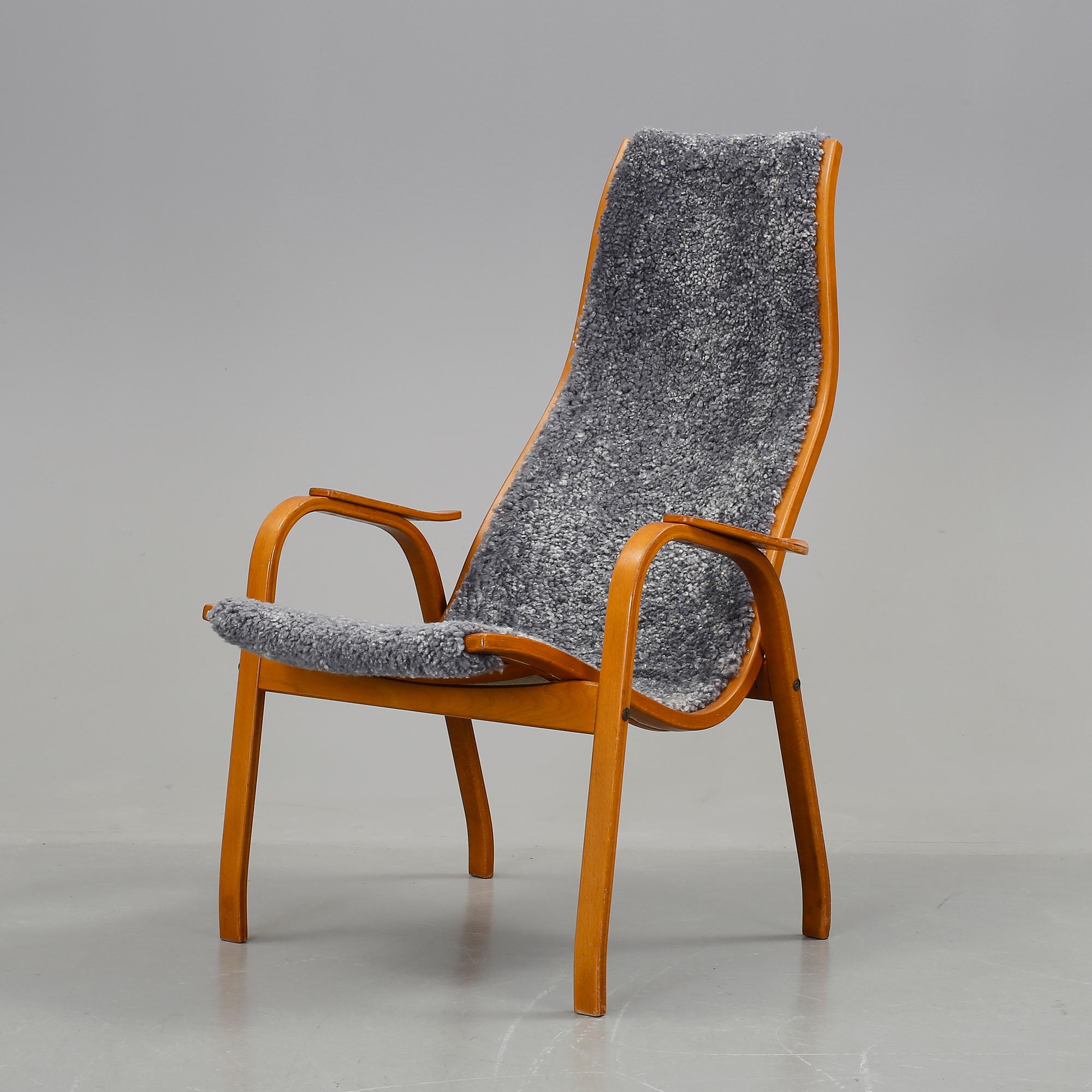 KARMSTOL, "Kurva", Yngve Ekström, tillverkad mellan 1953-56.
