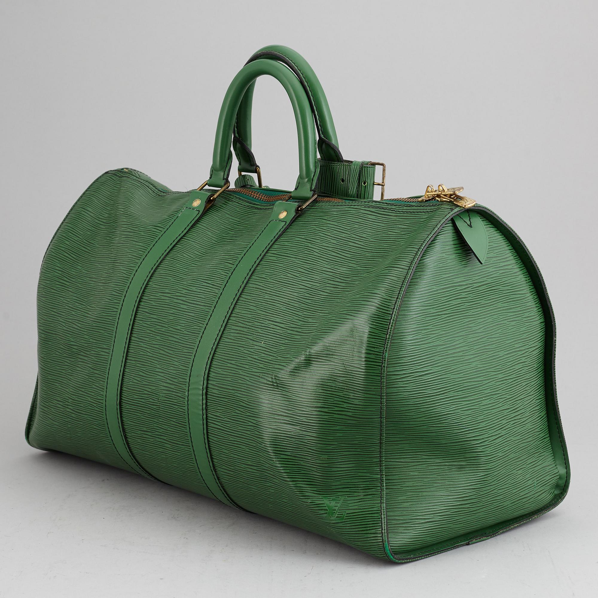 LOUIS VUITTON, weekendbag, "Epi keepall 45".