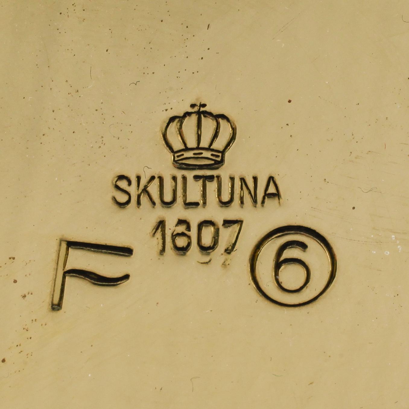 VAS, mässing, Pierre Forsell, Skultuna Bruk, 1900-talets andra hälft.