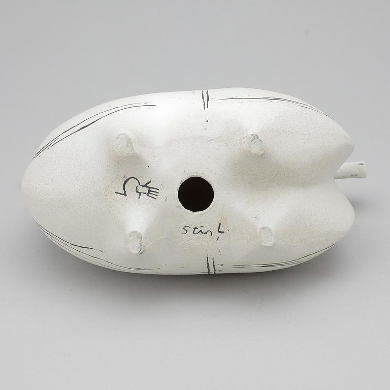 FIGURIN, stengods, "Springare", Stig Lindberg, Gustavsberg. .