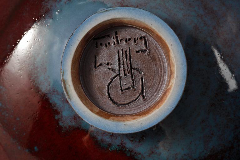 SKÅLAR, 2 st, stengods, Berndt Friberg Gustavsberg.