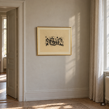 Joan Miró, "Ma de proverbis".