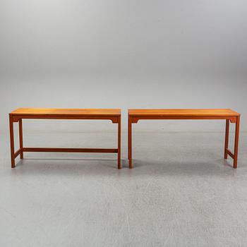 Børge Mogensen, a teak "partner's" desk from the second half of the 20th century.