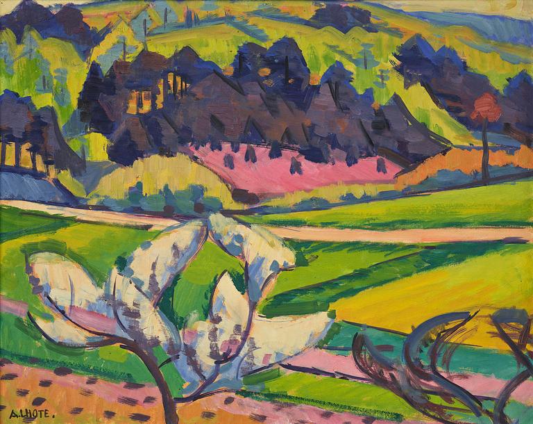 André Lhote, Paysage champêtre.