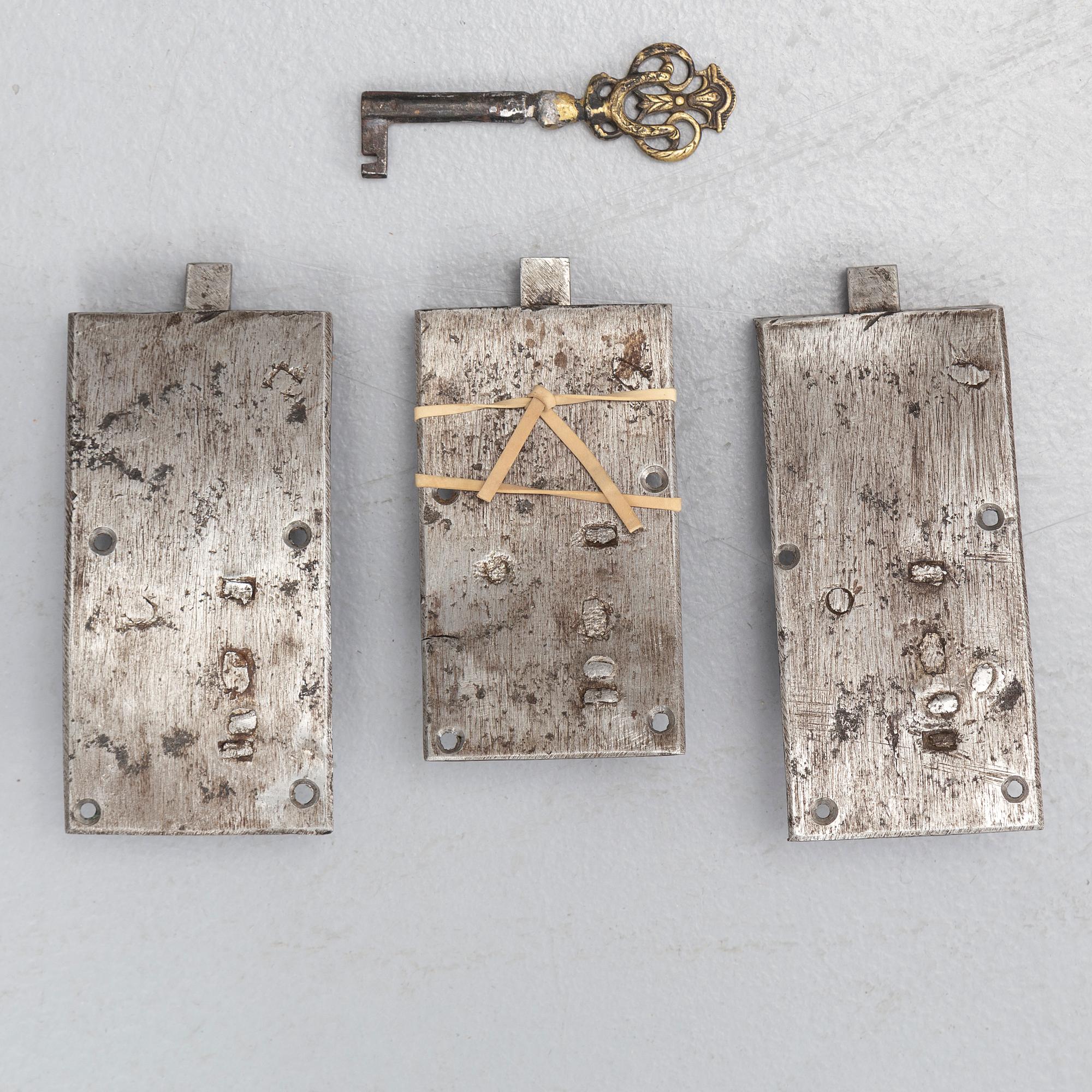 A Swedish Rococo chest of drawers, second half of the 18th century.