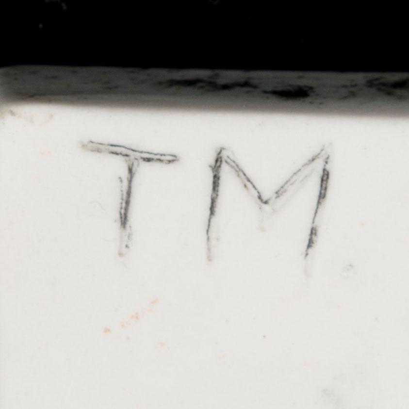 TOINI MUONA, KERAMIKRELIEF. Sign. TM.