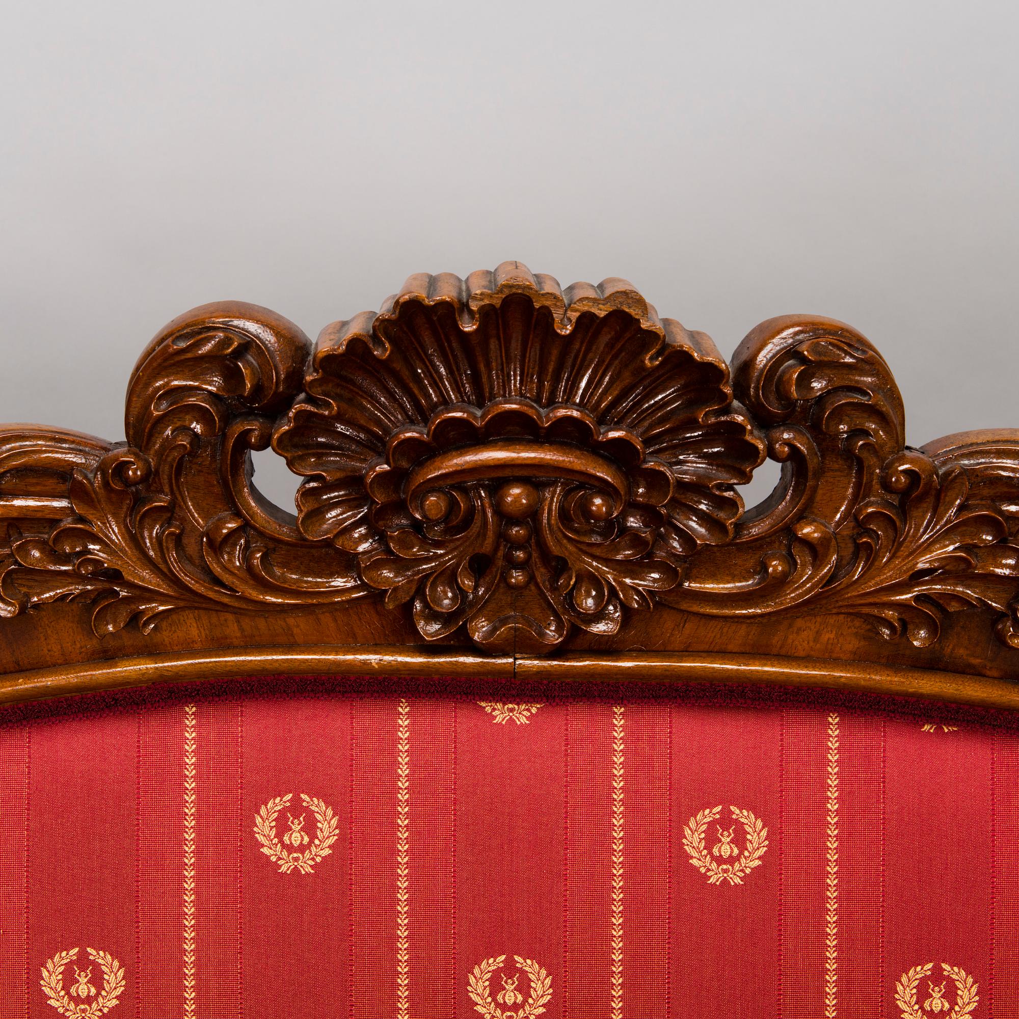 A biedermeier sofa, 19th Century.