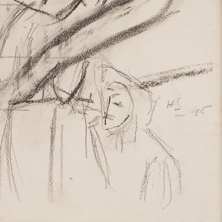 Helene Schjerfbeck, "Vännerna".