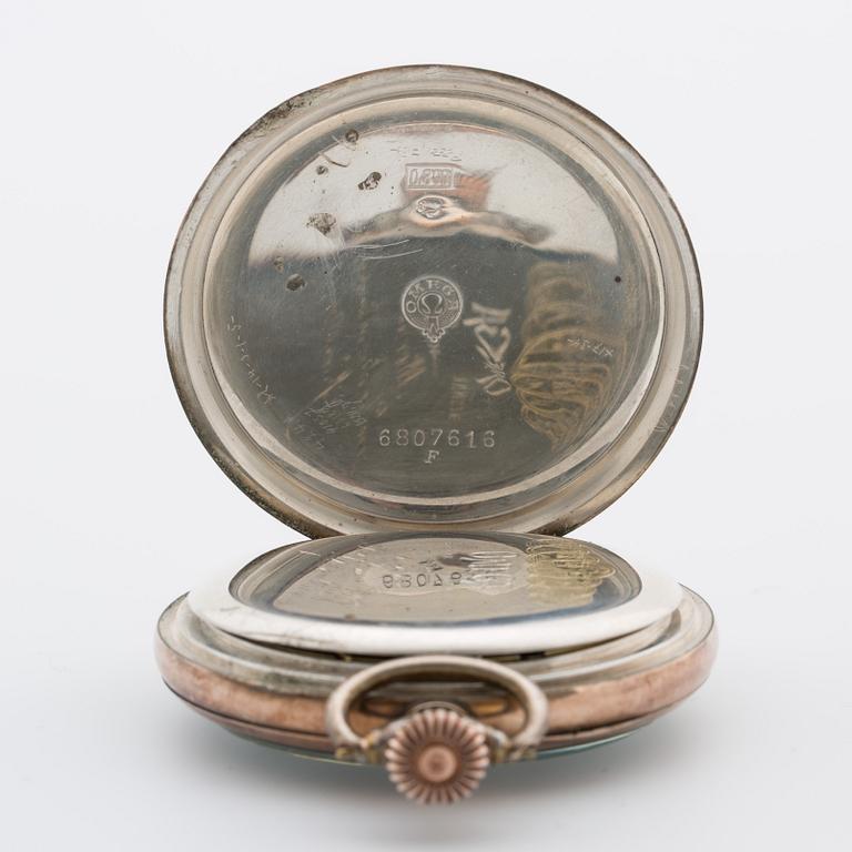 OMEGA, pocket watch, 52 mm,