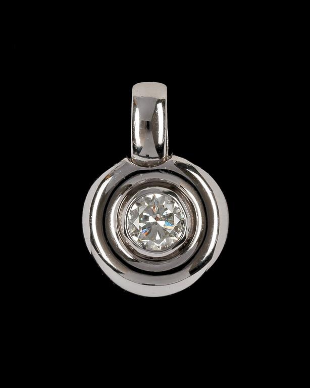 PENDANT, brilliant cut diamond, app. 0.75 cts app. H /SI.