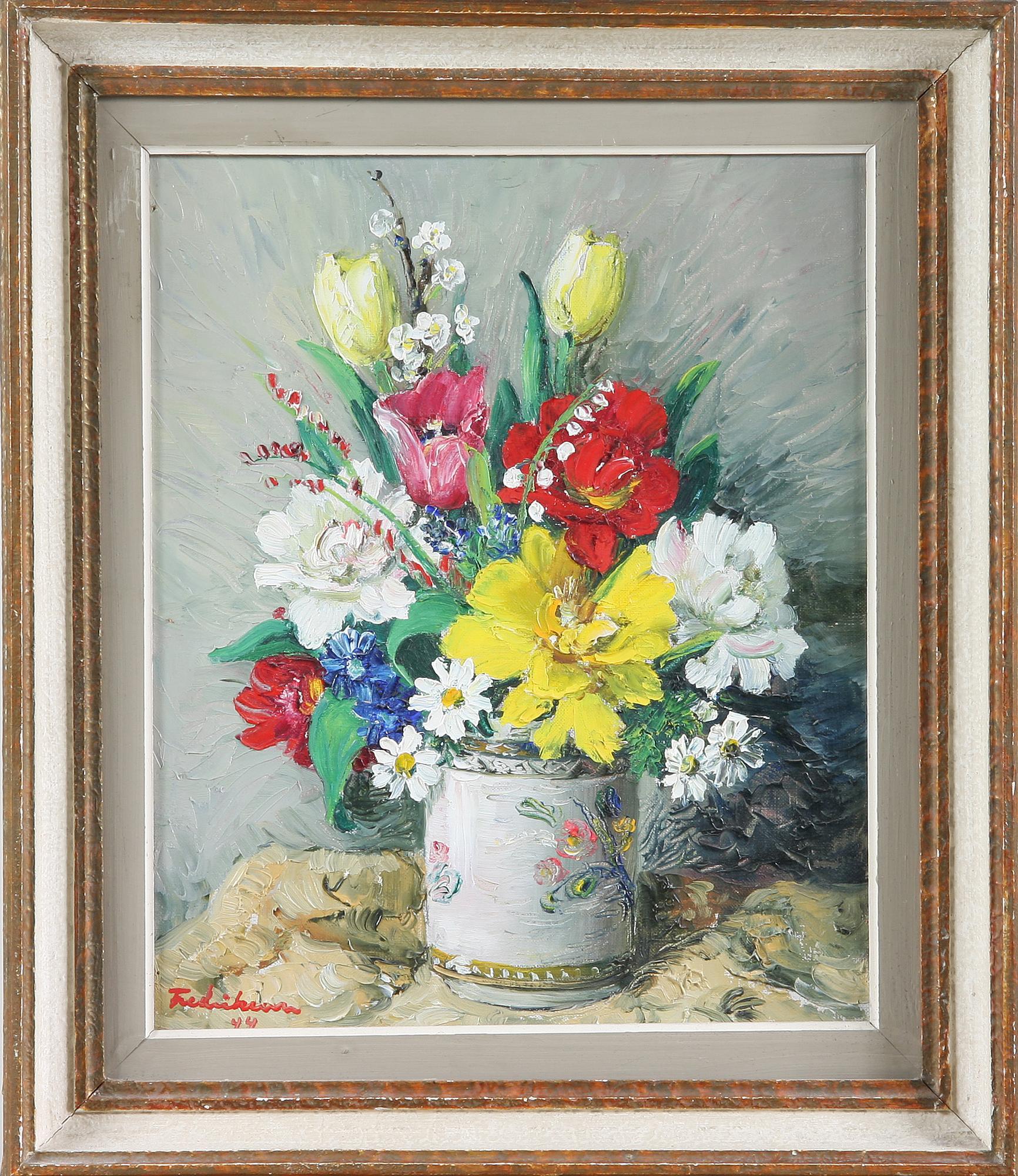 FIGGE FREDRIKSSON, olja på duk, sign. o dat. 44.