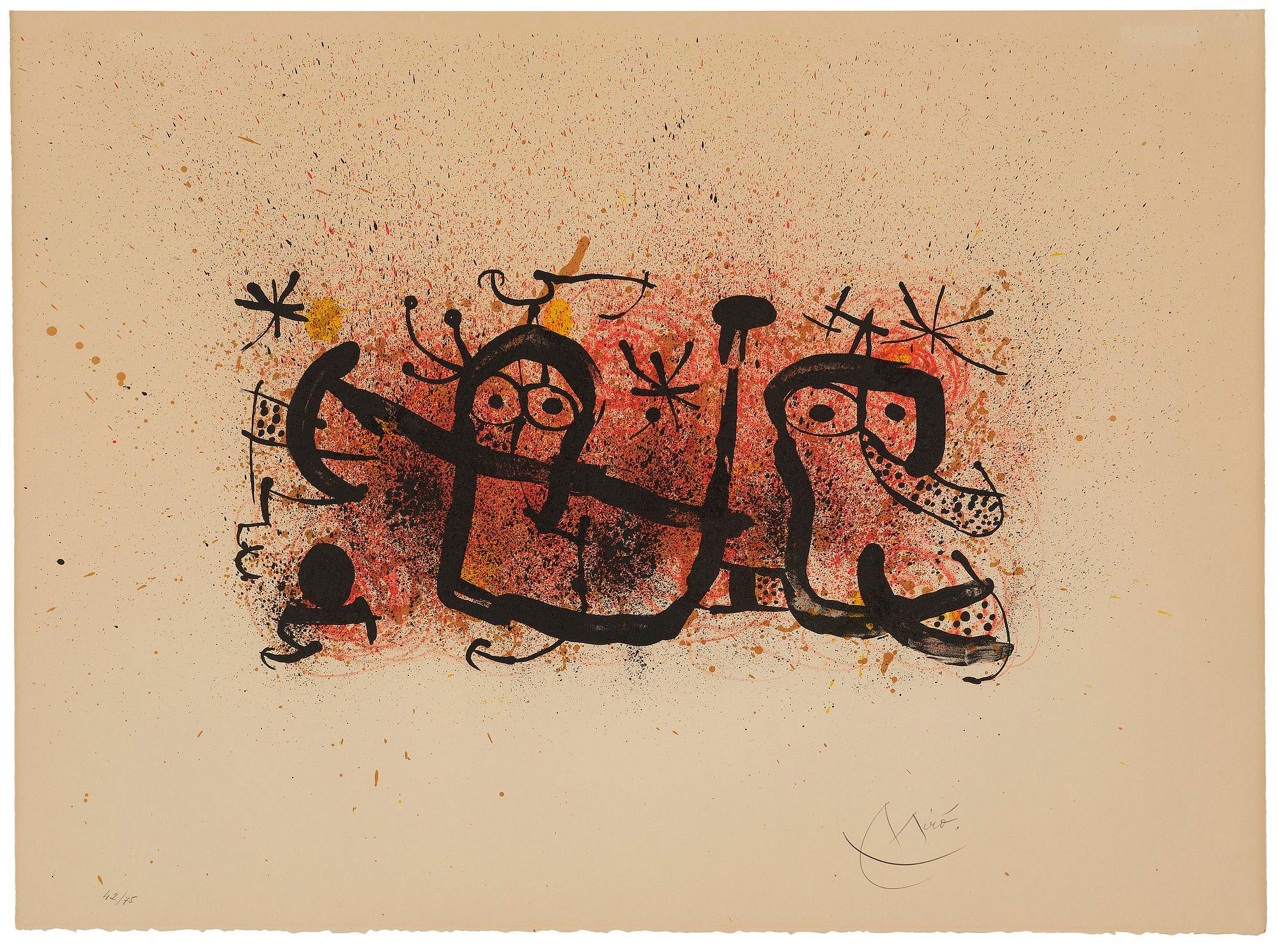 Joan Miró, "Ma de proverbis".
