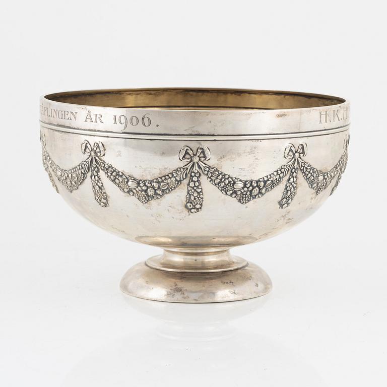 A Swedish Silver Bowl, mark of K. Anderson, Stockholm 1904.
