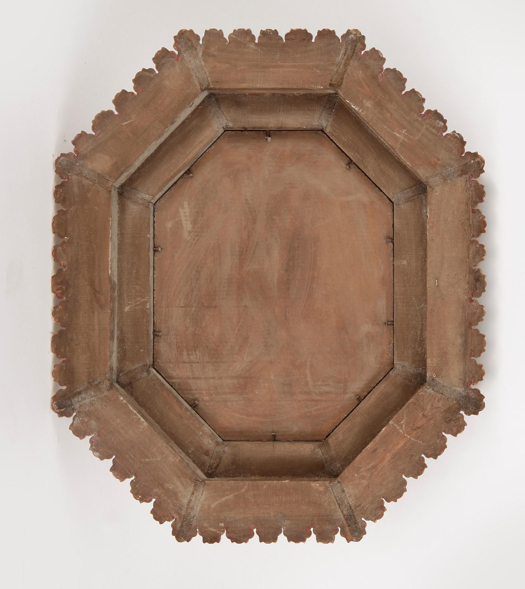 SPEGEL, barockstil. troligen Italien, omkring 1800.