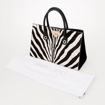 JIMMY CHOO Zebra Shopper.