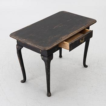 A Swedish late baroque desk, mid 18th century.
