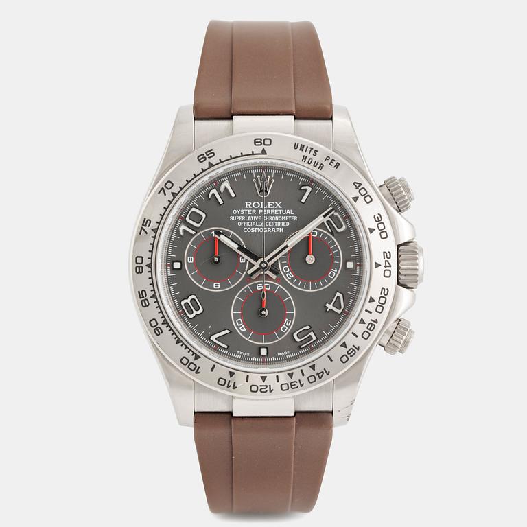 Rolex, Cosmograph, Daytona, "Grey Arabic Dial", chronograph, ca 2012.