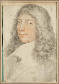 326. Robert Nanteuil Hans krets, Mansporträtt, bröstbild.