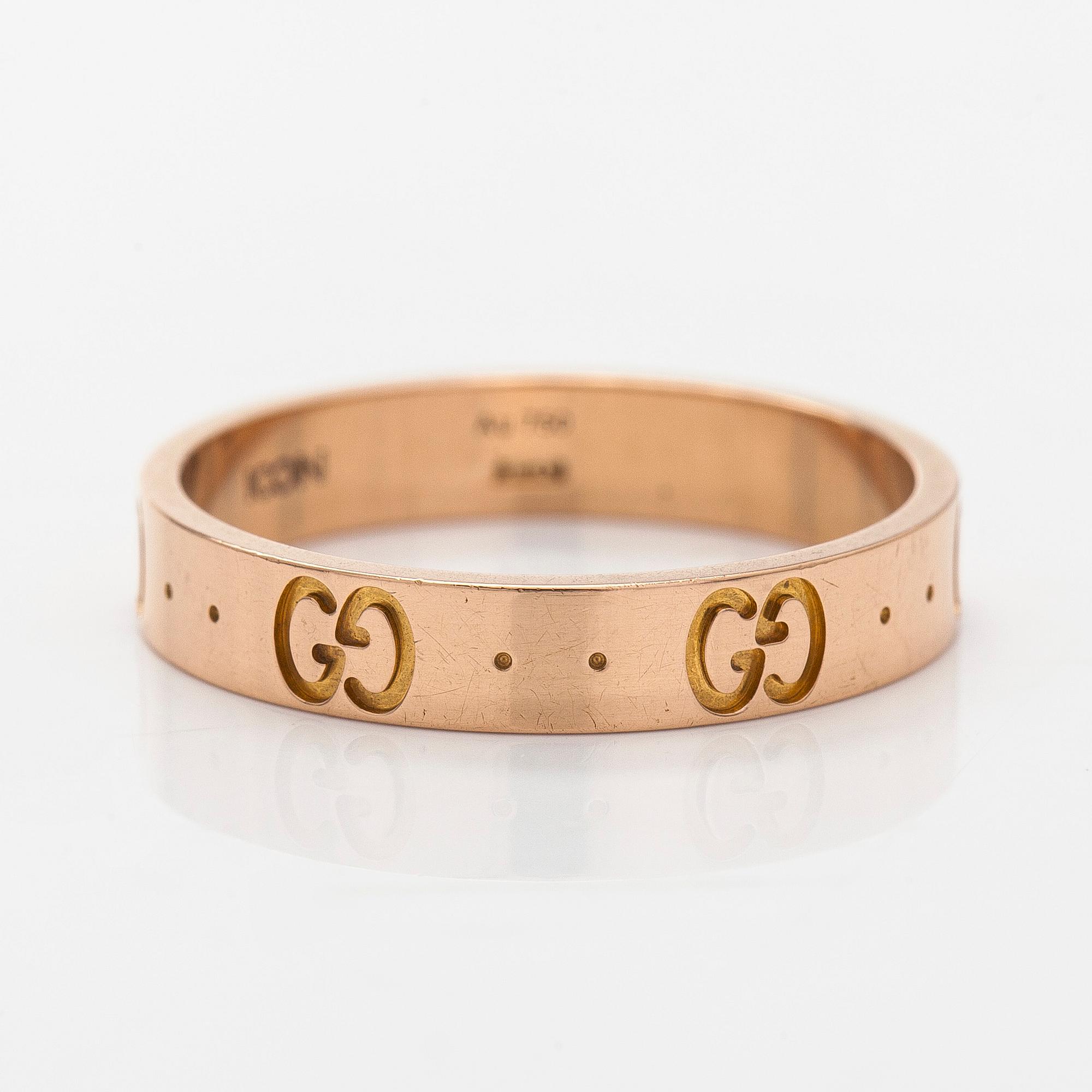 Gucci, sormus "Gucci Icon", 18K kultaa.