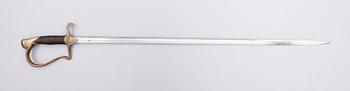 SABEL, modell 1889, för officer vid Artilleriet.
