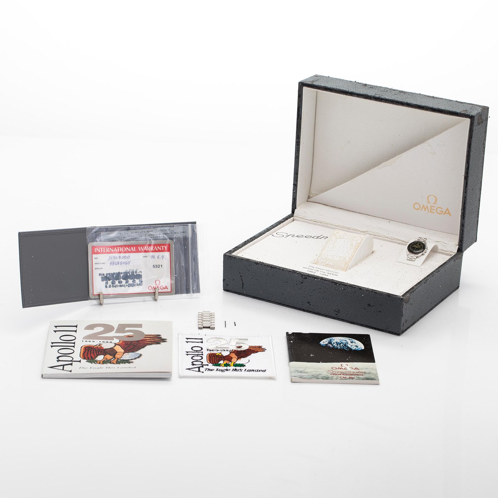 Omega, Speedmaster, Professional, "Moonwatch", kronograf, armbandsur, 42 mm.