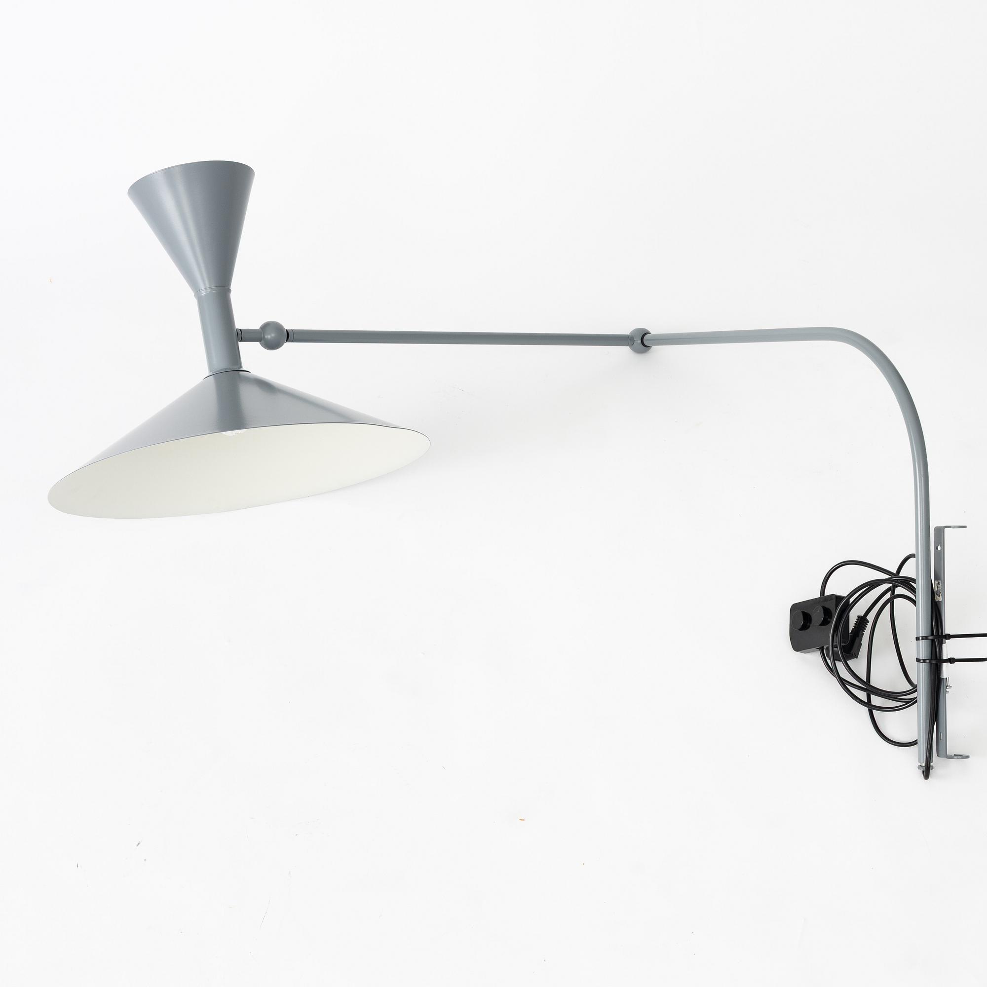 Le Corbusier (Charles-Édouard Jeanneret), Wall lamp, 'Lampe de Marseille', Nemo Lighting.