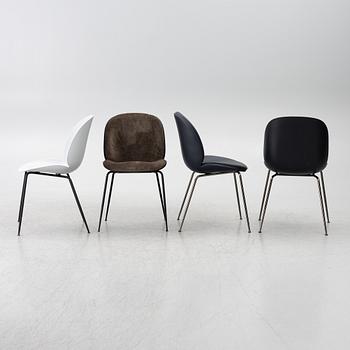 GamFratesi, six 'Beetle' chairs, Gubi, Denmark.