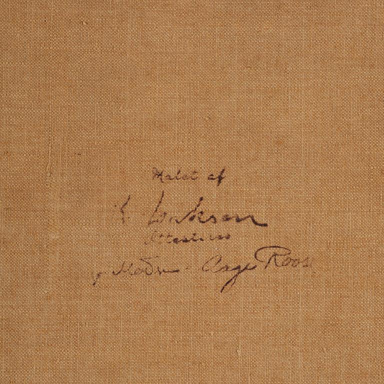 Karl Isakson, Seated woman in a green blouse.