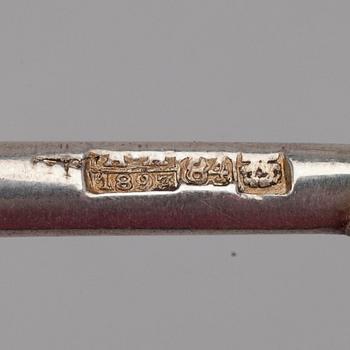 LUSIKKA, hopeaa, Venäjä 1893. Paino 45 g.