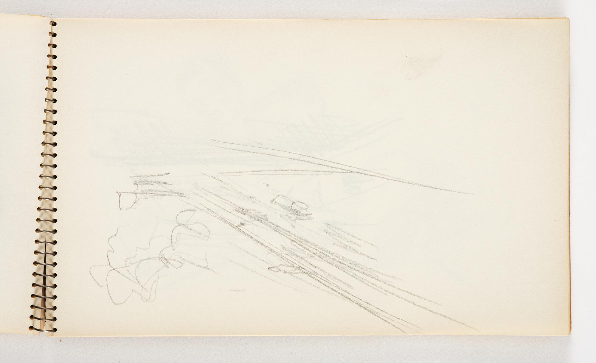 Lotte Laserstein, 3 skissböcker med blyertsteckningar.