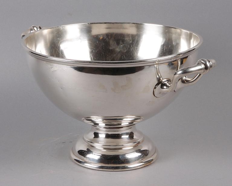 BÅLSKÅL, nysilver, 1900-tal.